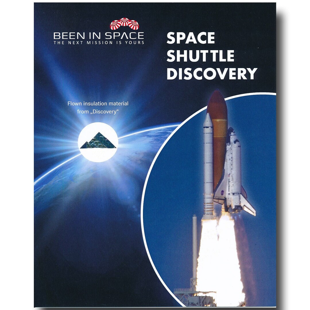 Space Shuttle Discovery Flown Insulation 8x10 Presentation - Etsy