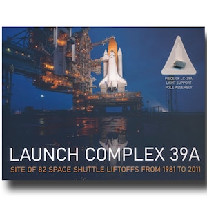 Présentation de la relique du complexe de lancement 39A - site de 82 lancements de la navette spatiale !
