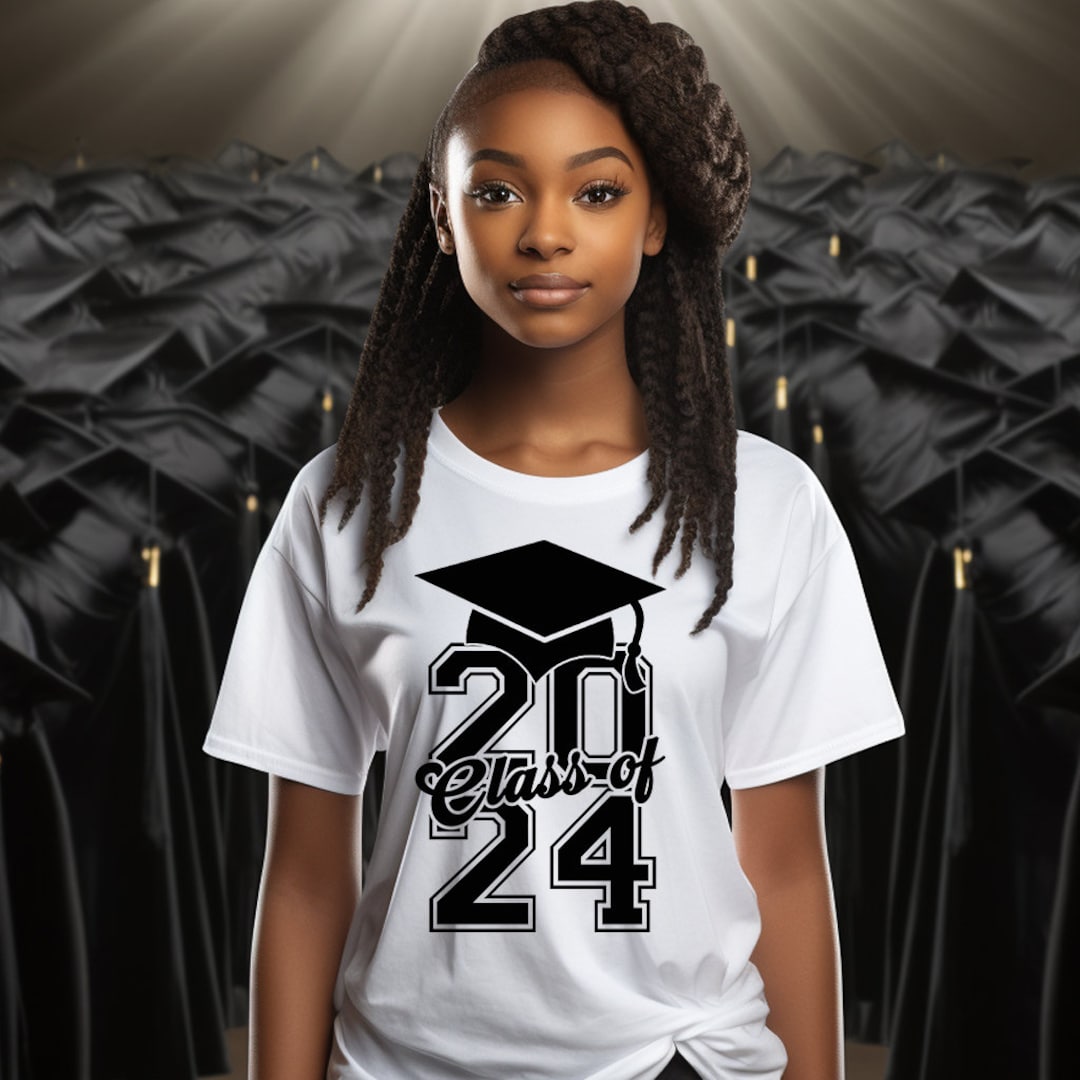 Class of 2024 PNG SVG and DXF Digital Download Graduation Senior