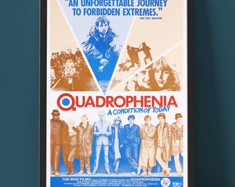 Quadrophenia - Film Poster - Framed Print