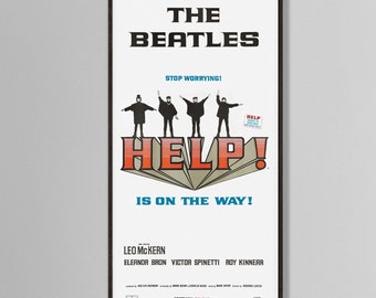 Help! - Beatles - Film Poster - Framed Print