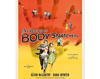 Invasion of the Body Snatchers - Film Poster - Framed Print
