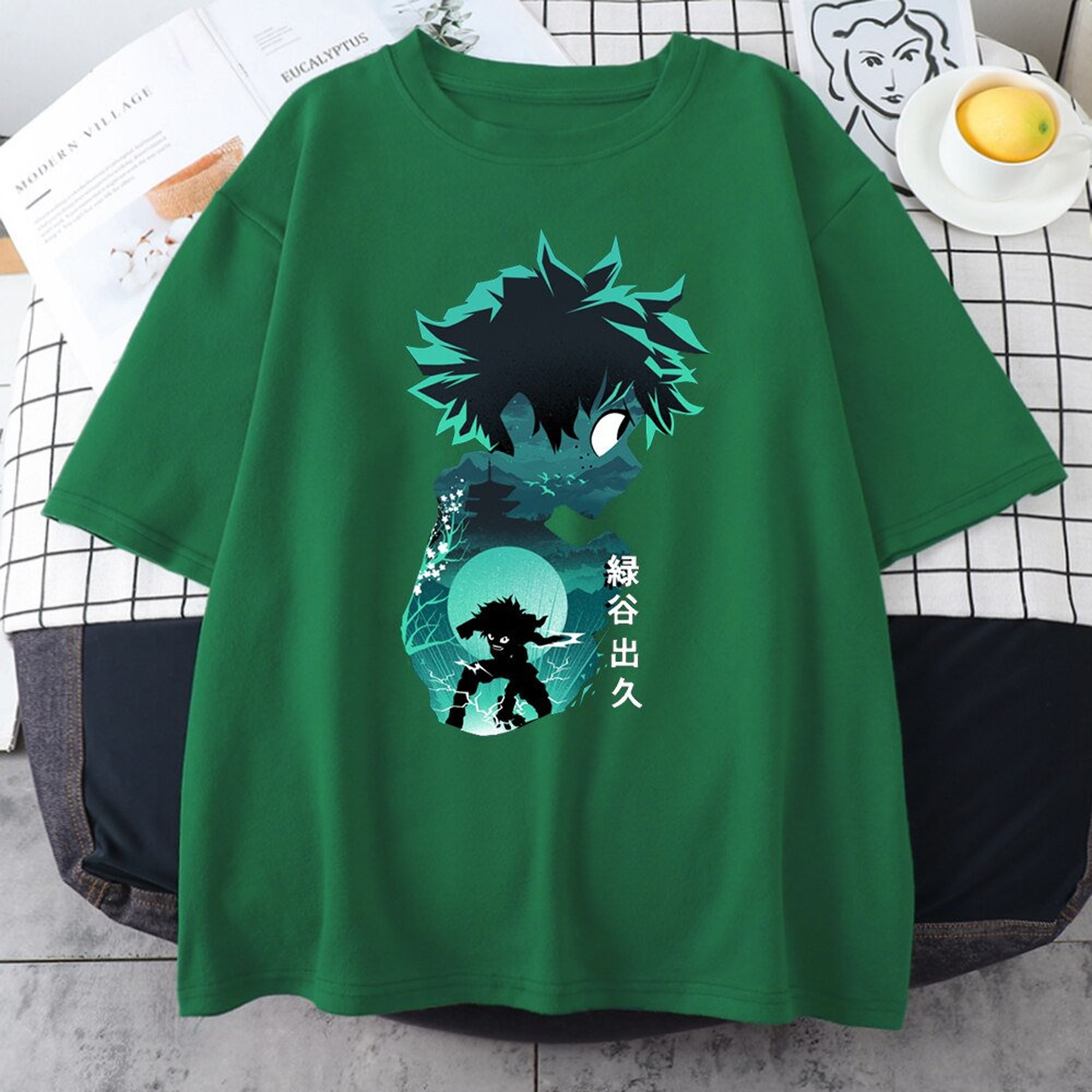 Discover Anime Art Inspired, My Hero Academia Cute Anime Women Oversized T Shirt