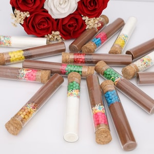 Hot Chocolate Favors for Guest, Hot Chocolate in Test Tube, Winter Wedding Favors, Baby Shower Favor,Hot Cocoa for Gift, Thank You Bulk Gift