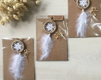 Mini Dreamcatcher Wedding Favor | Boho Christmas Favor | Ethnic
