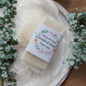 Personalisierte Seifen Bevorzugungen, Hochzeit Seifenbevorzugungen, Mini Seifenbevorzugungen, Babypartyseifenbevorzugungen, Handgemachte Seifenbevorzüge für Gast, Brautpartyseife
