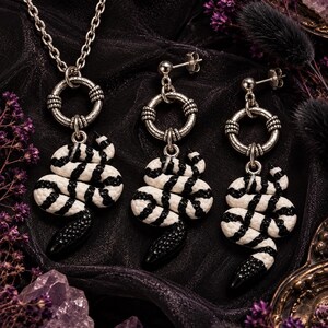 Black Headed Python Jewellery Set