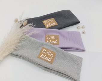 Gift school enrollment girl | headband girl | School child 2023