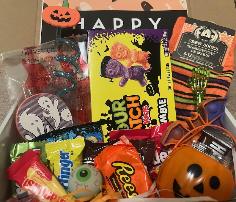 Personalisiertes Care-Paket für Studenten | Halloween-Thema verfügbar! Bild 1