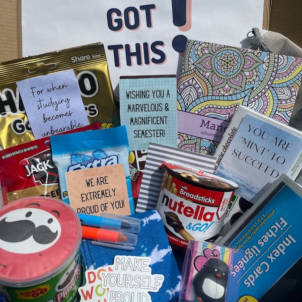 College Care Package Etsy