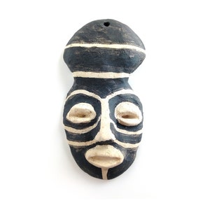 Black Ceramic Mask -  New Zealand