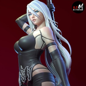 YoRHa Type A2 Nier Automata 3d printed resin high quality