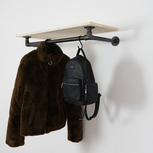 PISA - Regal mit Kleiderstange Industrie Design Industrial begehbarer Kleiderschrank Stahl Rohr Kleiderständer Garderobe Stange Loft Rack