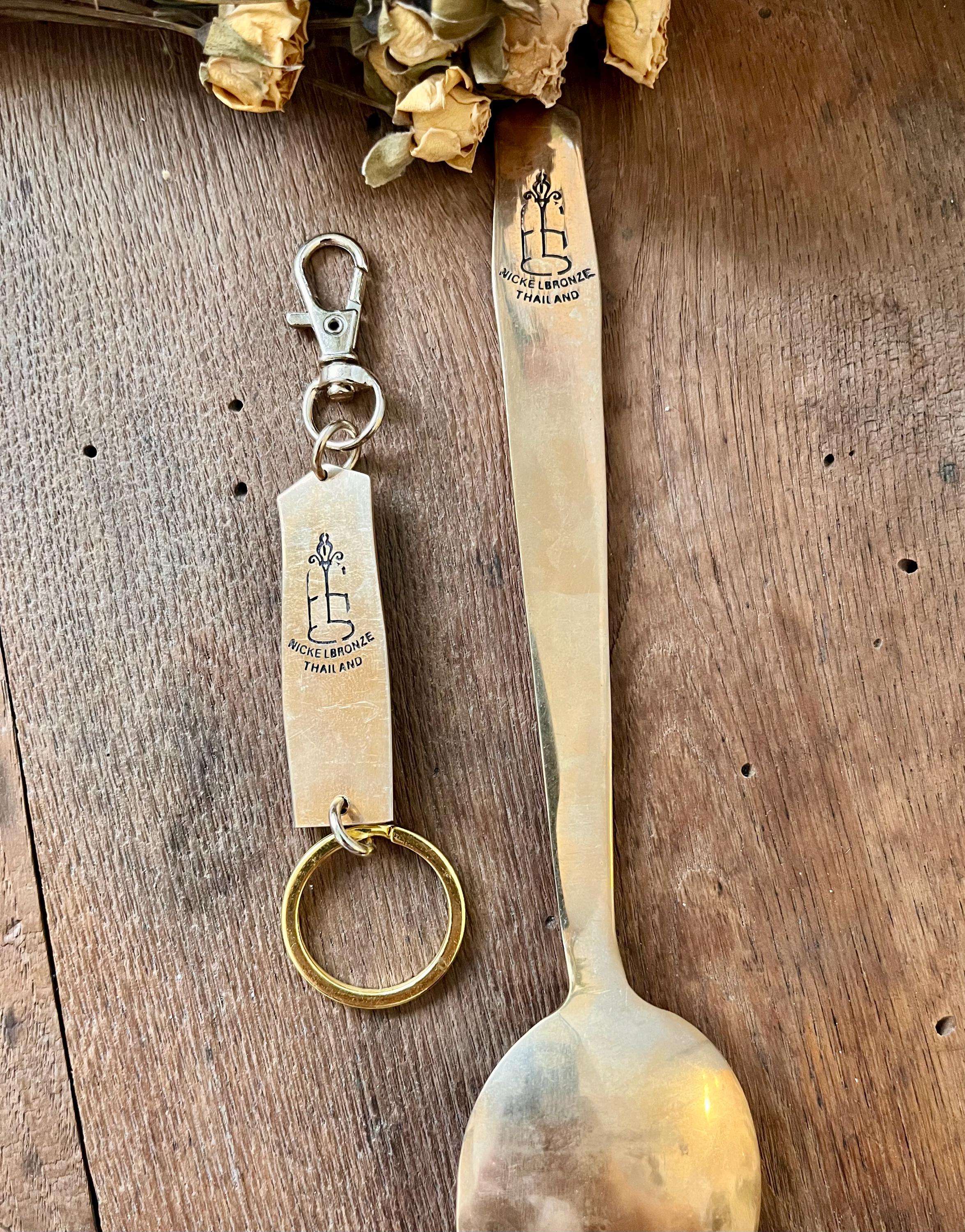 Spoon Handle Keychain - Etsy