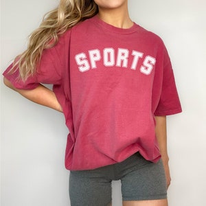 Sports Shirt, Go Sports Shirt, Women&#39;s Football Shirt, Football Mom, Baseball Mom, Game Day Shirt, Sports Mom Shirt, Funny Football Shirt