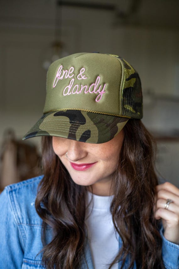 Fine & Dandy Trucker Hat Collection Dandy Hats - STARS & STUDS - Dandy Over Everything Release  main image 3