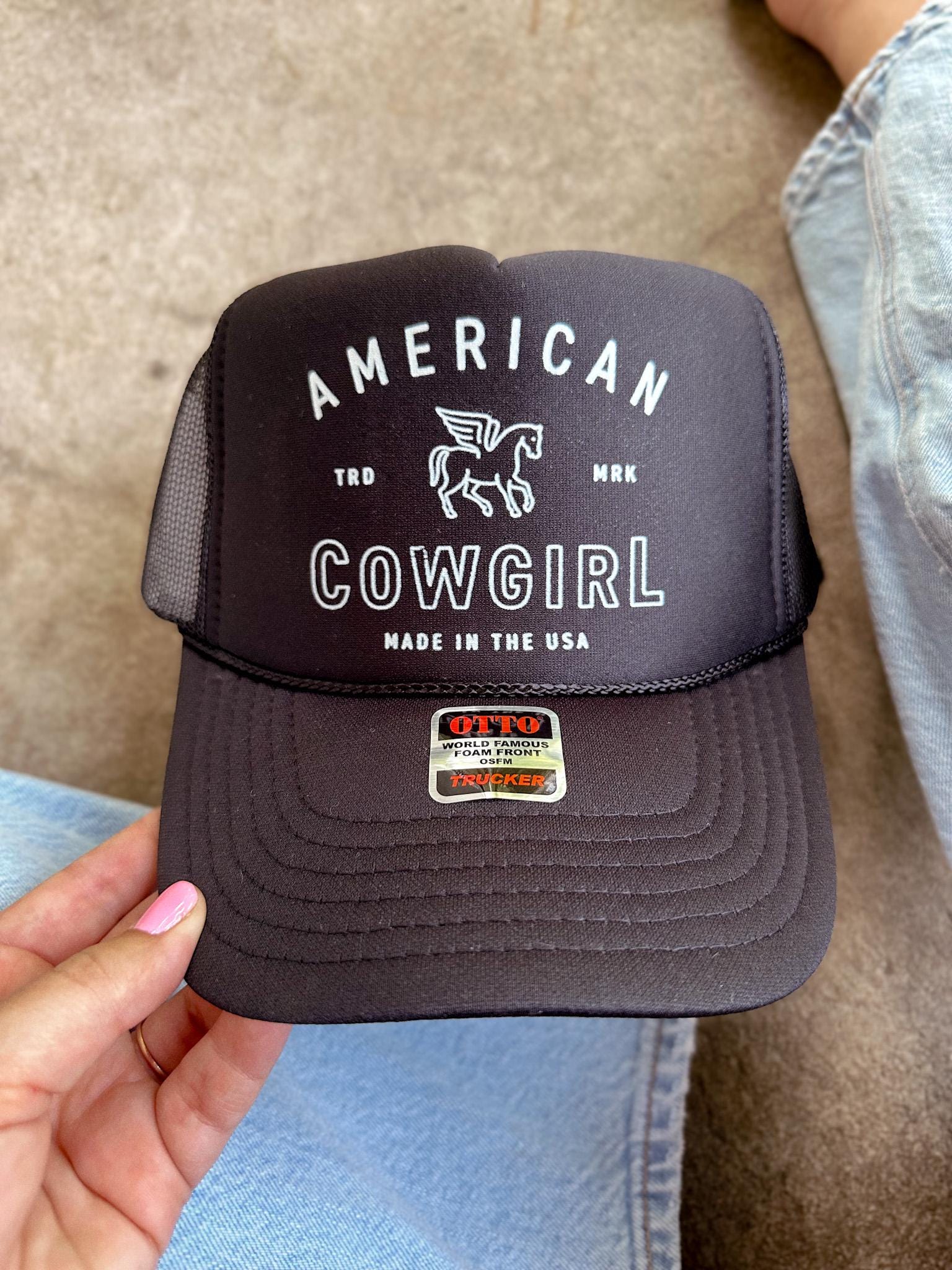 Unisex Black 1 Cute Caps Cowgirls Cowboys Snapback Western  display picture 1