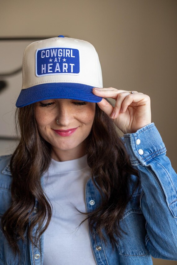 Cowgirl at Heart Trucker Hat, Women display picture 2