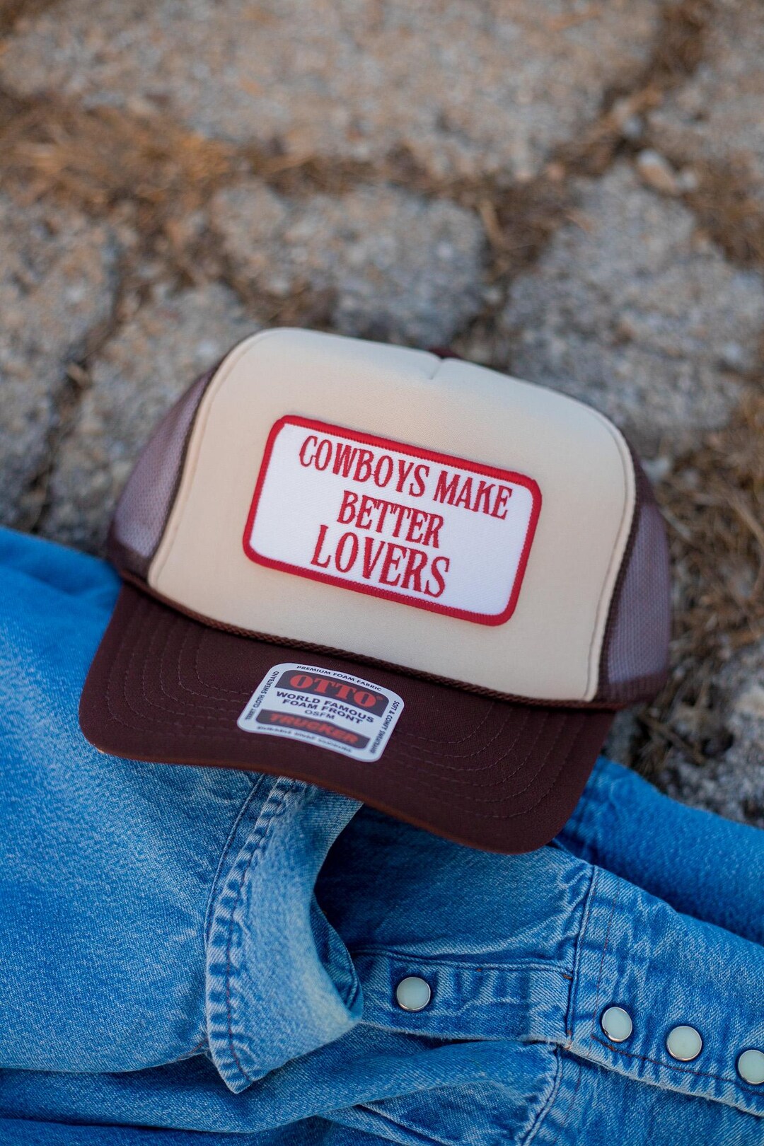 Cowboys Make Better Lovers Trucker Hat, Women's Hat, Snapback Hat