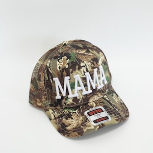 Mama Trucker Hat, Camo Hat, Embroidered Hat, Vintage Looking Mama Hat, Mother&#39;s Day, Mother&#39;s Day Gift, Boy Mom, Girl Mom, Trendy Mom gift
