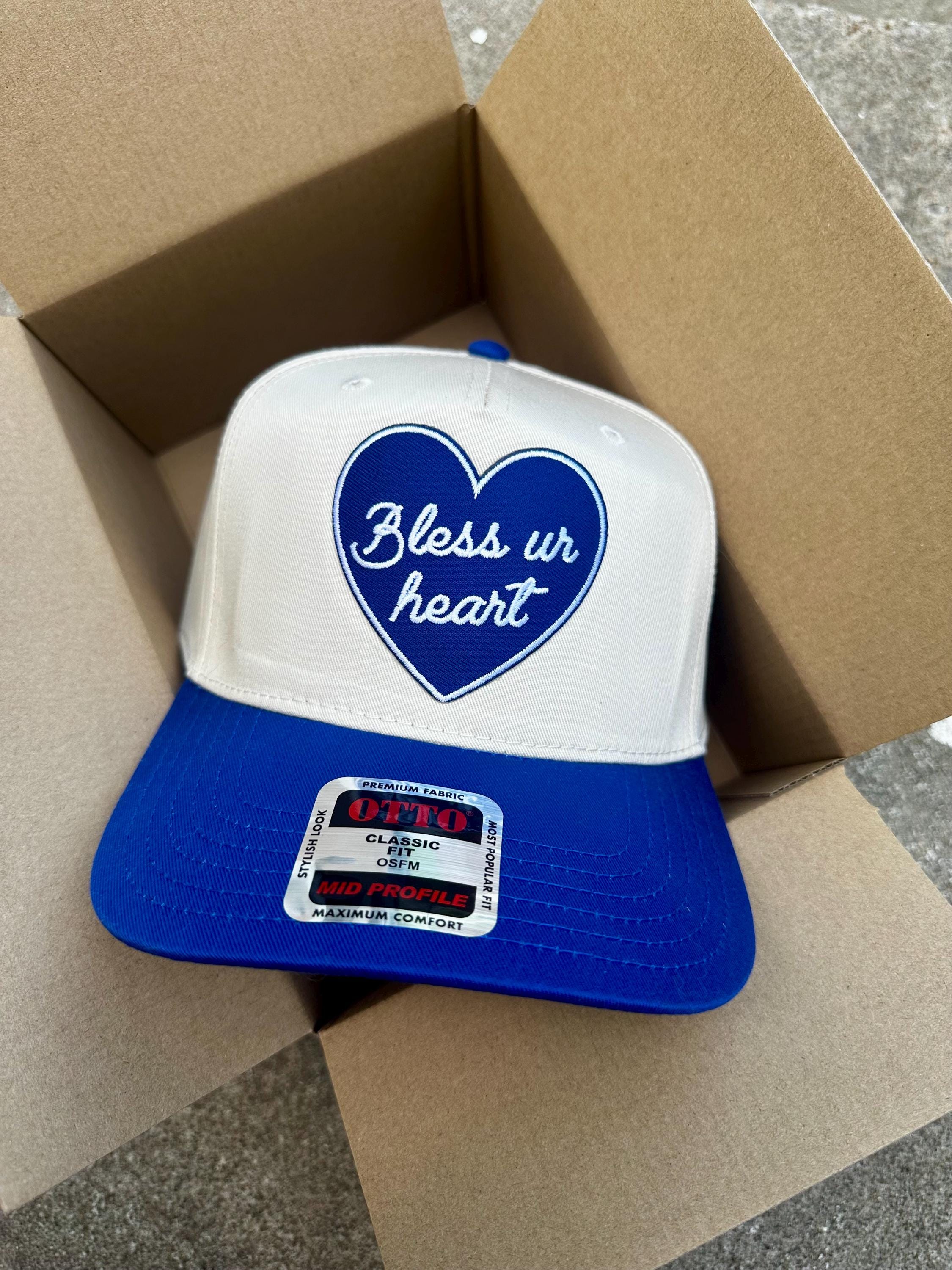 Blue Heart Hat - Etsy display picture 2