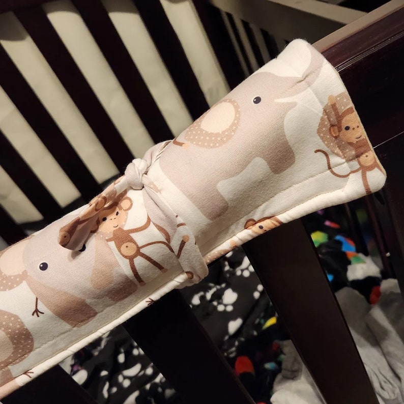 Crib Rail Covers Etsy