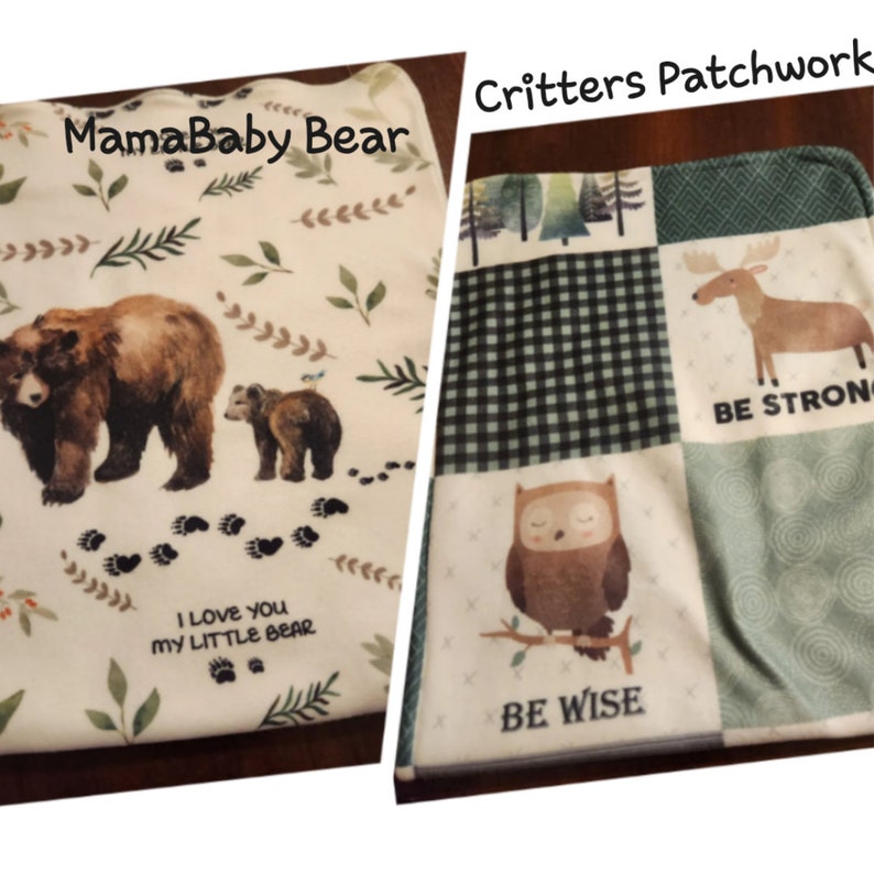 Large Fleece Burp Cloths Etsy