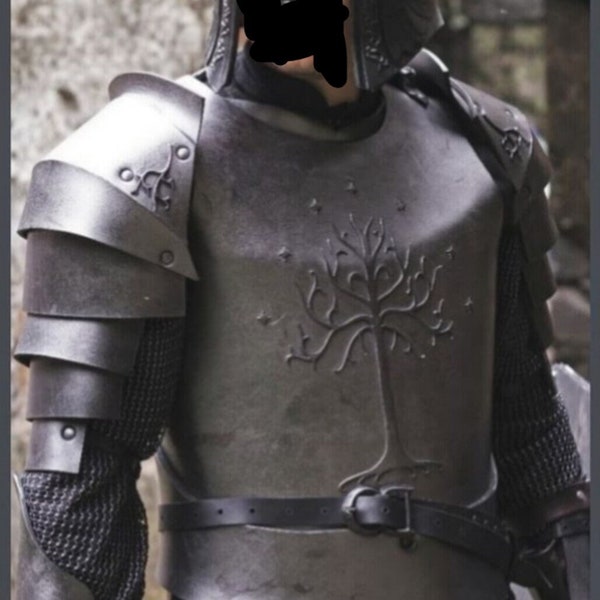 Costume d'armure de cosplay de soldat Minas Tirith Gondor