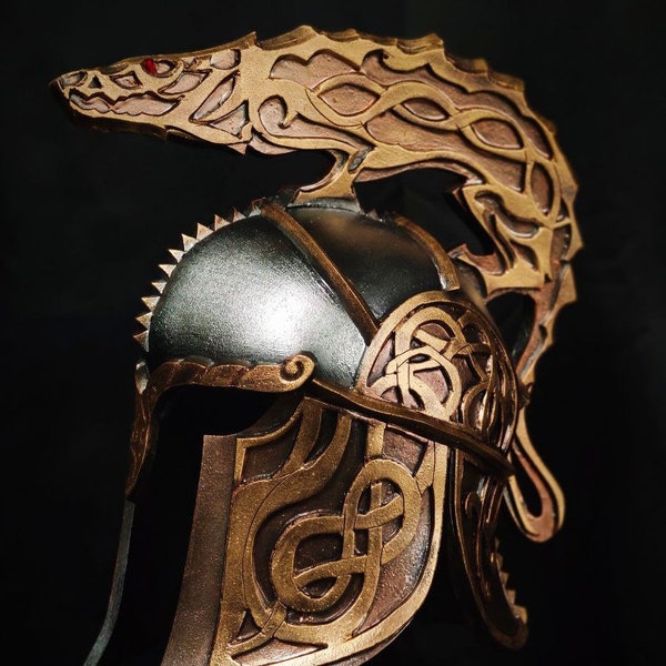 Dragon Helm of Dor Lomin Cosplay Replica Costume