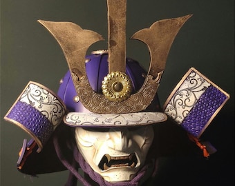 Costume de masque de Cosplay de casque de retenue de samouraï