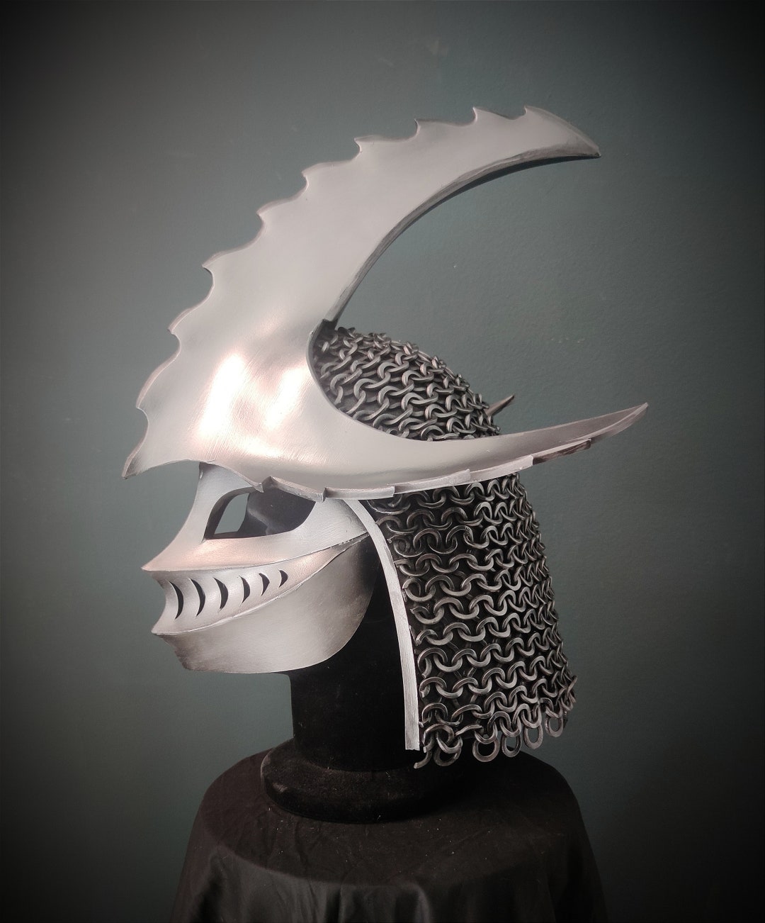 Shredder Helmet Cosplay Mask Etsy