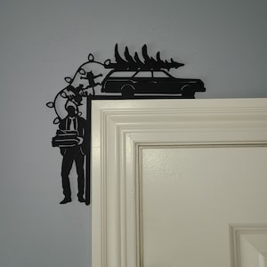 Christmas Vacation Clark Door Decoration (New Acrylic Material)