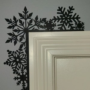 Snowflake Door Decoration (New Acrylic Material)