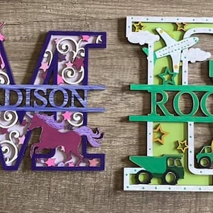 letters and names any theme