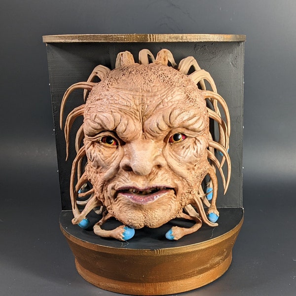 Face of Boe 1:10 Scale Miniature 3D Model Printed or STLs Available!