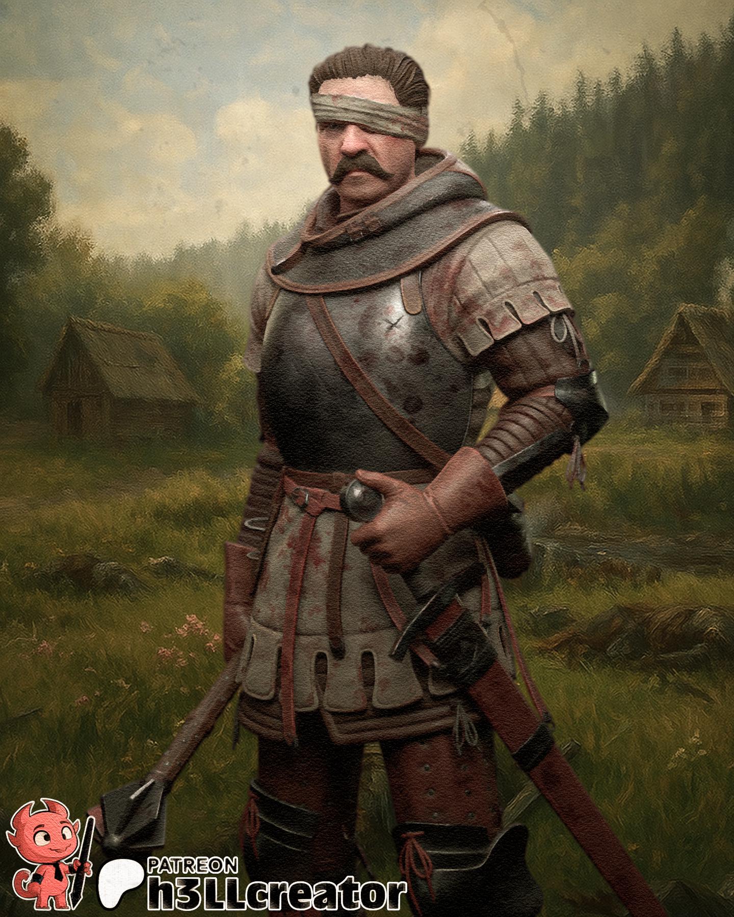 １５世紀初頭 西洋甲冑 Kingdom Come: Deliverance Kingdom Come: Deliverance 2 Jan of Trotznov Zizka Model for