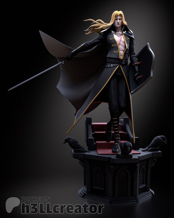 Alucard Castlevania Model for Painting - Etsy
