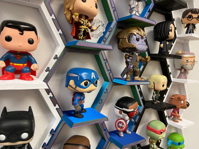 Funko Pop Shelf Funko Pop Display Floating Shelf Decor for Etsy
