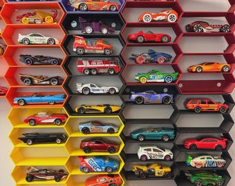 おもちゃの車ディスプレイ棚／ダイキャストカー収納棚