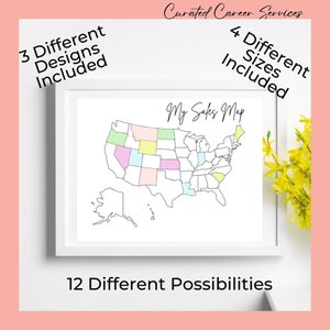 USA Verkaufskarte, 3 verschiedene Designs enthalten, kommt in 4 verschiedenen Größen, sofortiger digitaler Download, druckbar, rechte Seite