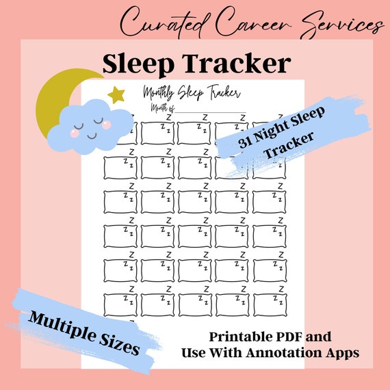 Monthly Sleep Tracker