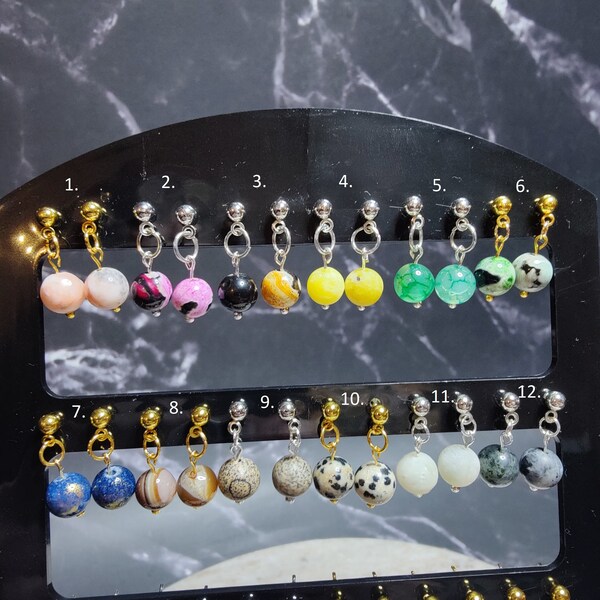 Oorbellen 'Gemstones'