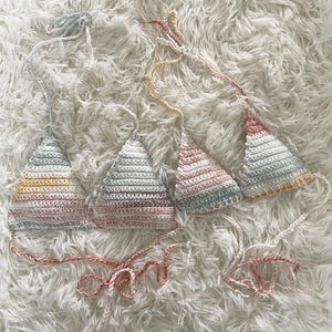 Adjustable Crochet Bikini Top/READY TO SHIP!