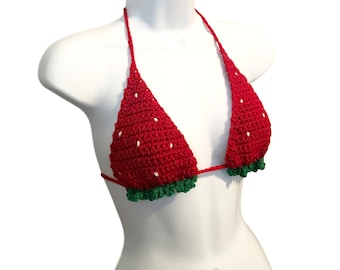 【BIKIBIKI】My Girl Knit Bikini L Space Brittany Bikini Top My Girl Gingham MGBTT22 - Free