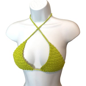 Adjustable Crochet Bikini Top READY TO SHIP!