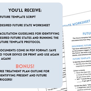 EMDR Worksheets EMDR Script: Future Template EMDR Etsy EMDR Worksheets EMDR Script: Future Template EMDR Etsy