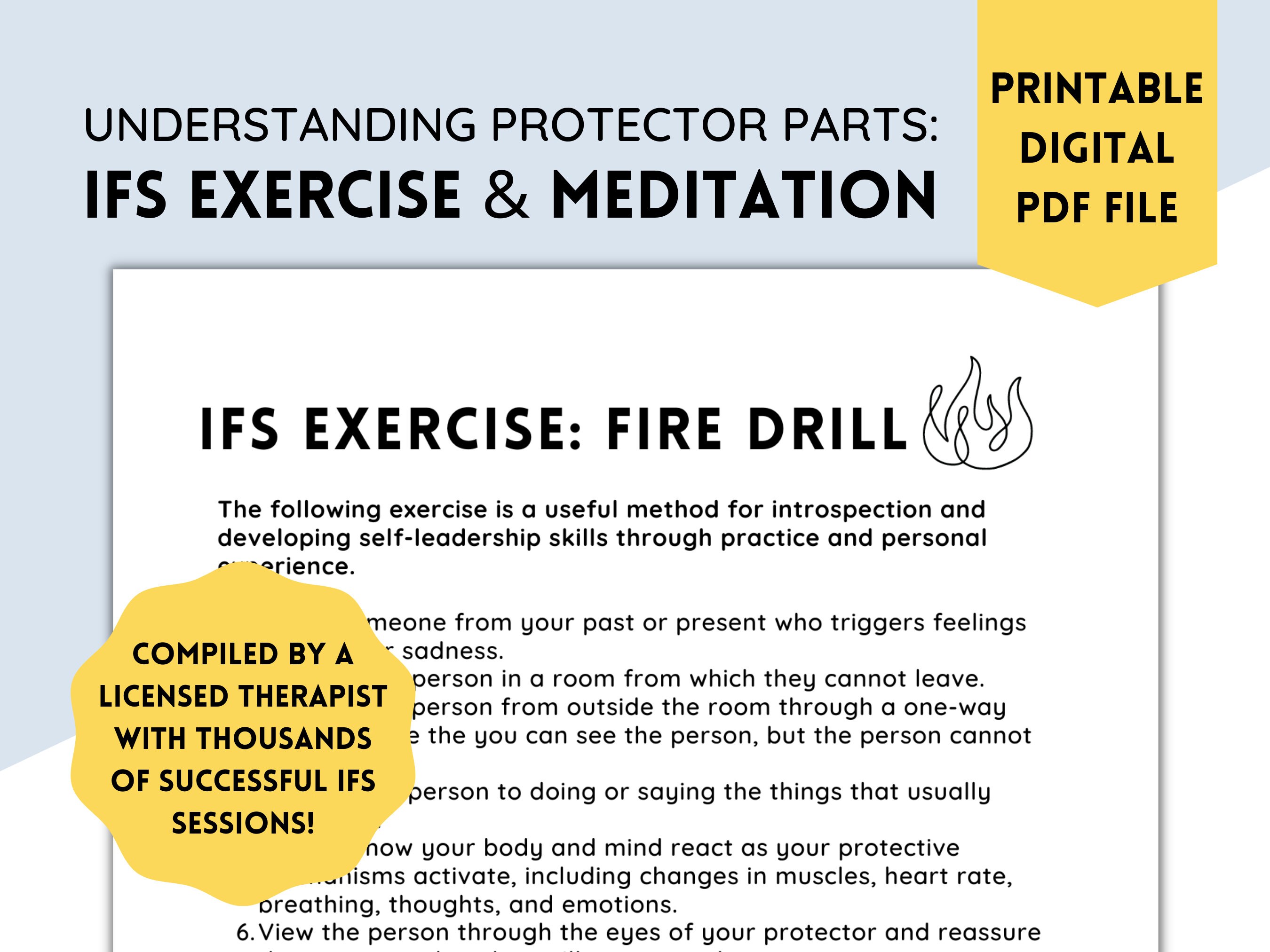 IFS Exercise & Meditation Internal Family Systems Therapy - Etsy Norway