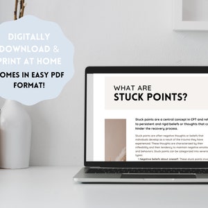 CPT for Trauma Worksheets & Handouts on Stuck Points - Etsy