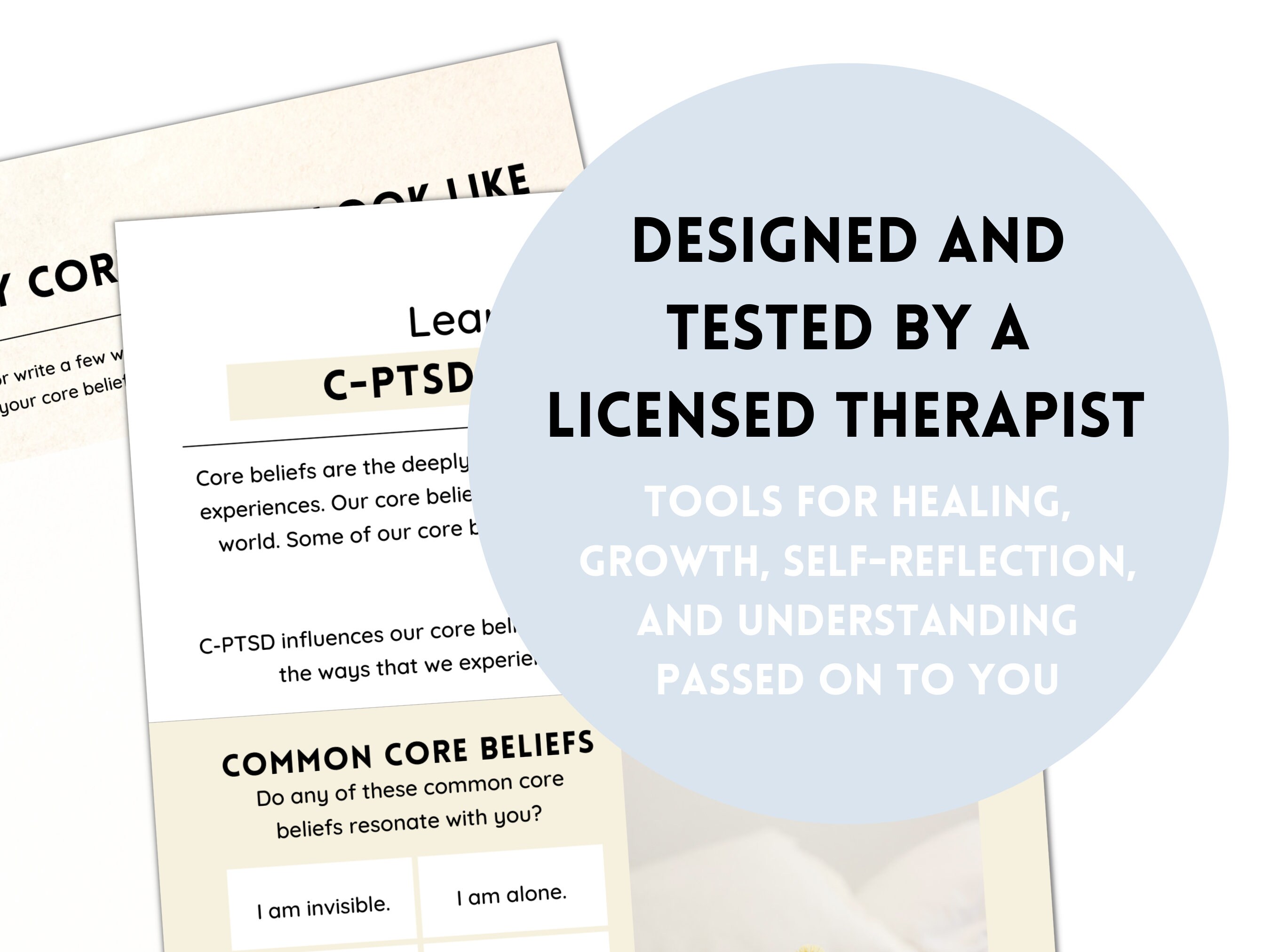 C-PTSD Workbook: C-PTSD Worksheets Trauma Therapy Complex - Etsy Australia
