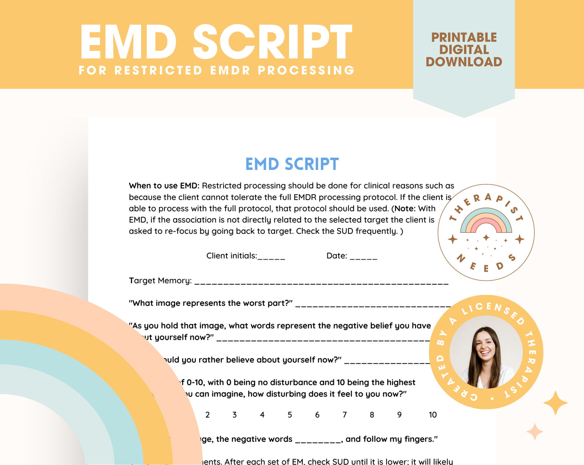 EMDR Script for EMD Emdr Resources Emdr Worksheets Trauma Therapy EMDR Script for EMD Emdr Resources Emdr Worksheets Trauma Therapy